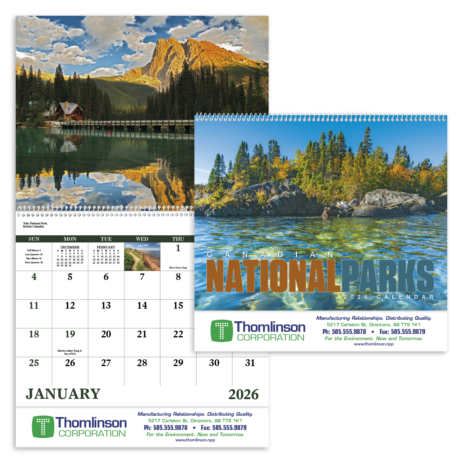 Good Value™ Canadian National Parks - Spiral Calendar 53