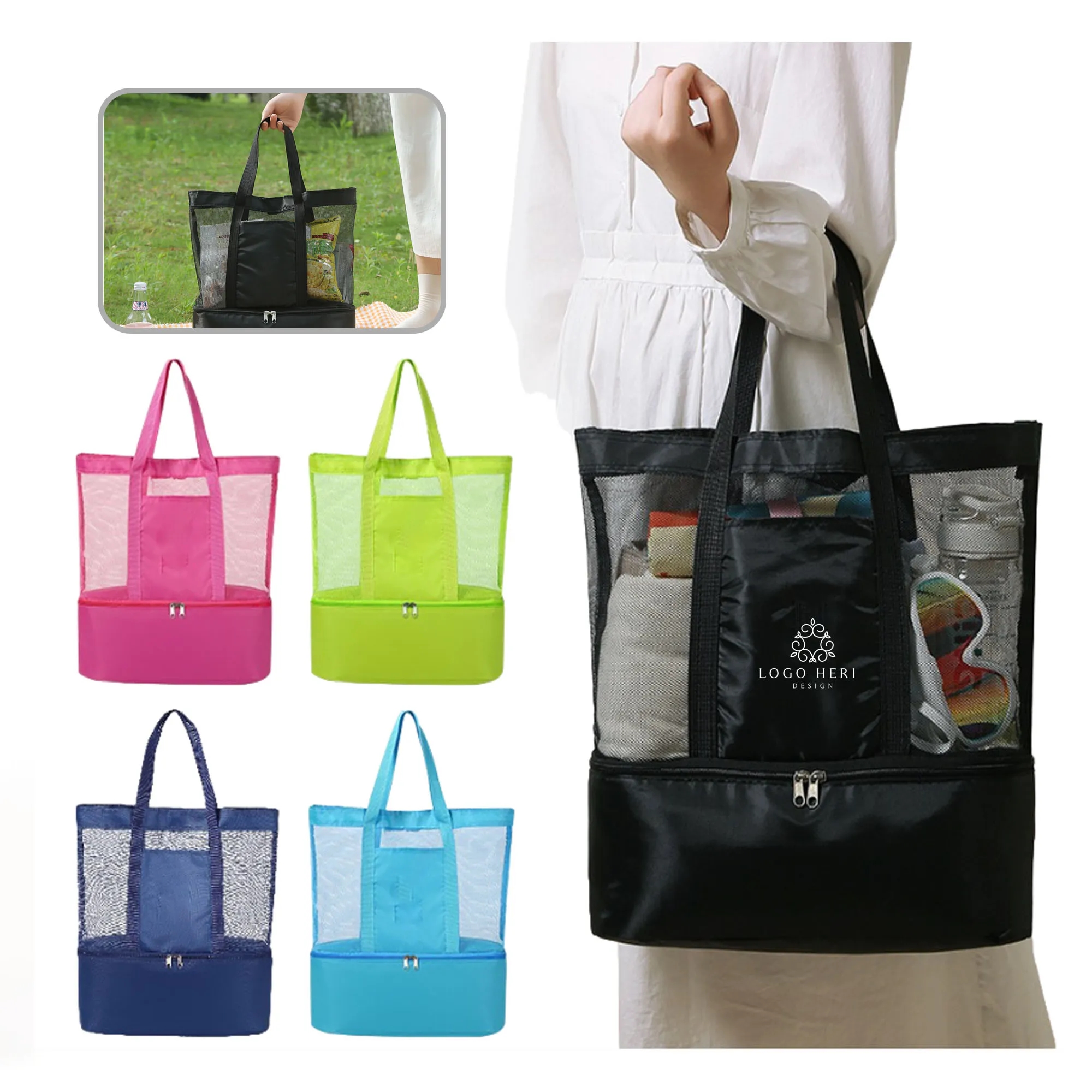 Travel Handheld Beach Bag 2