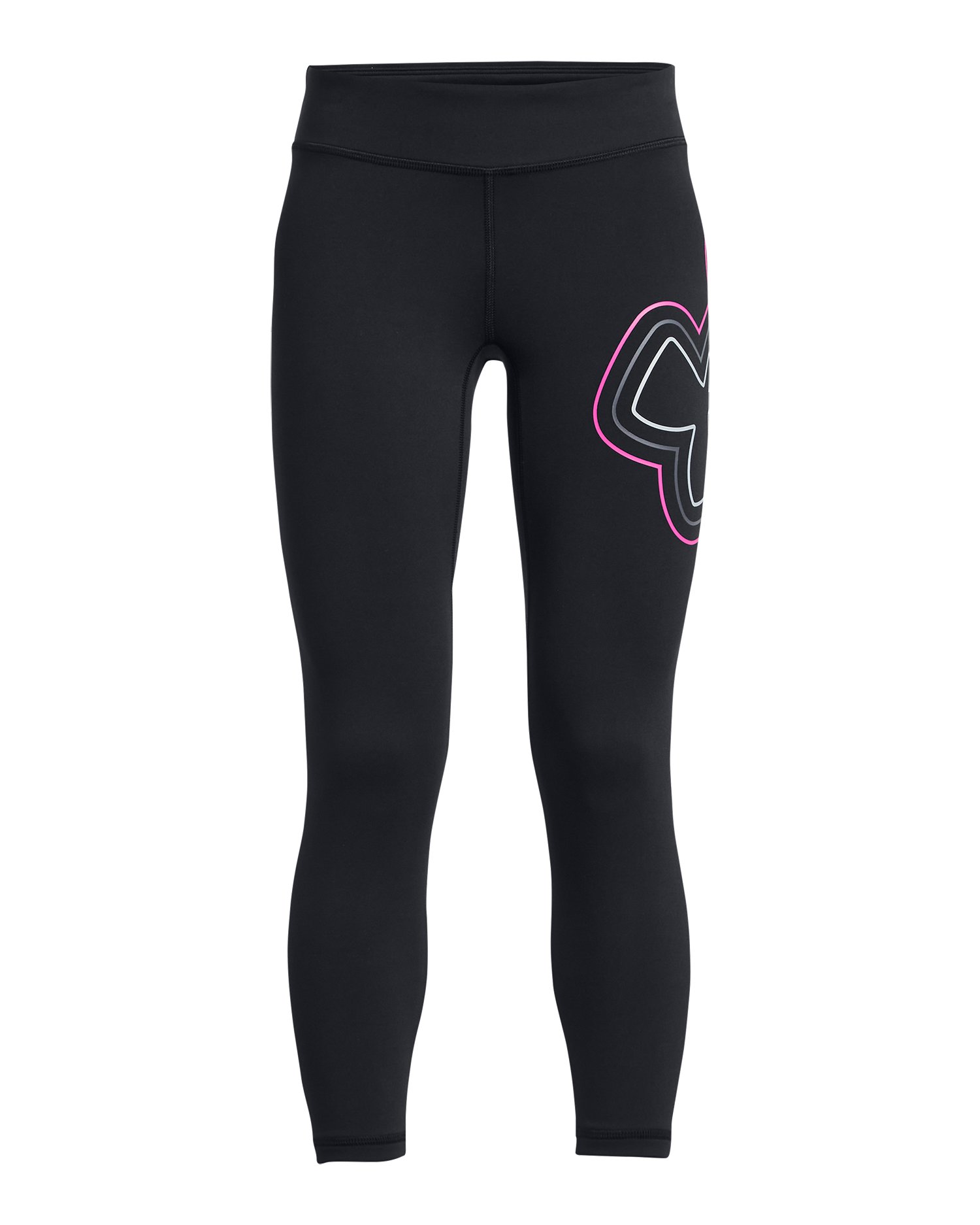 UA Motion Branded Girls' Ankle Leggings 2