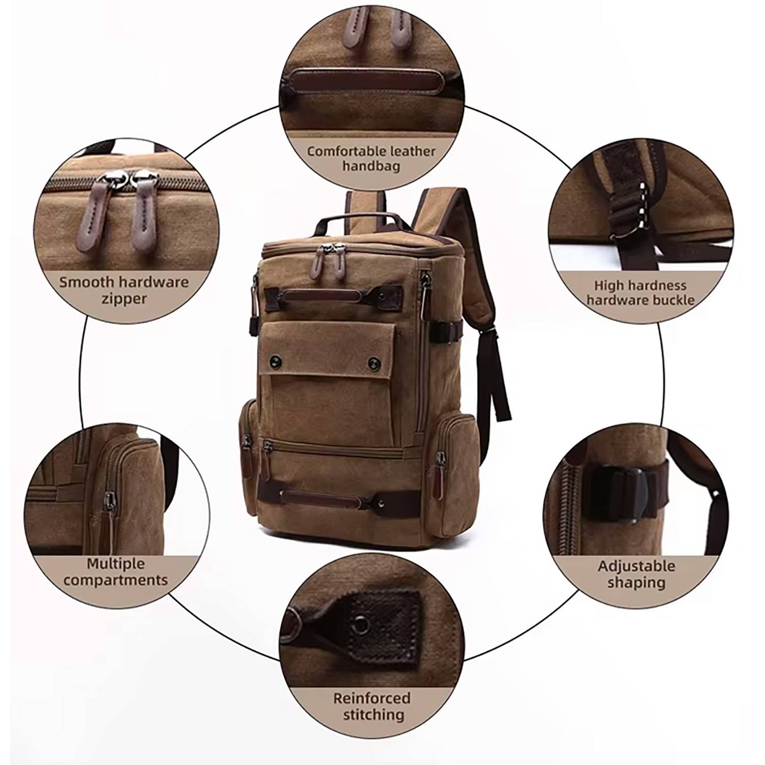 Canvas Men's Shoulder Bag 7