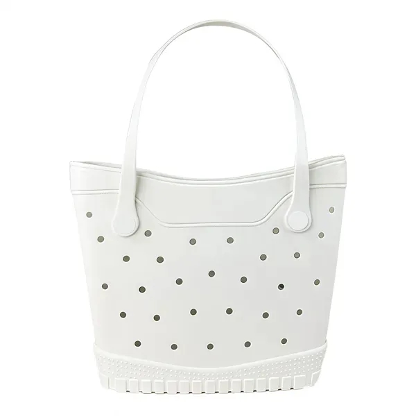 Rubber Beach Tote Bag - Waterproof Large Carryall 4
