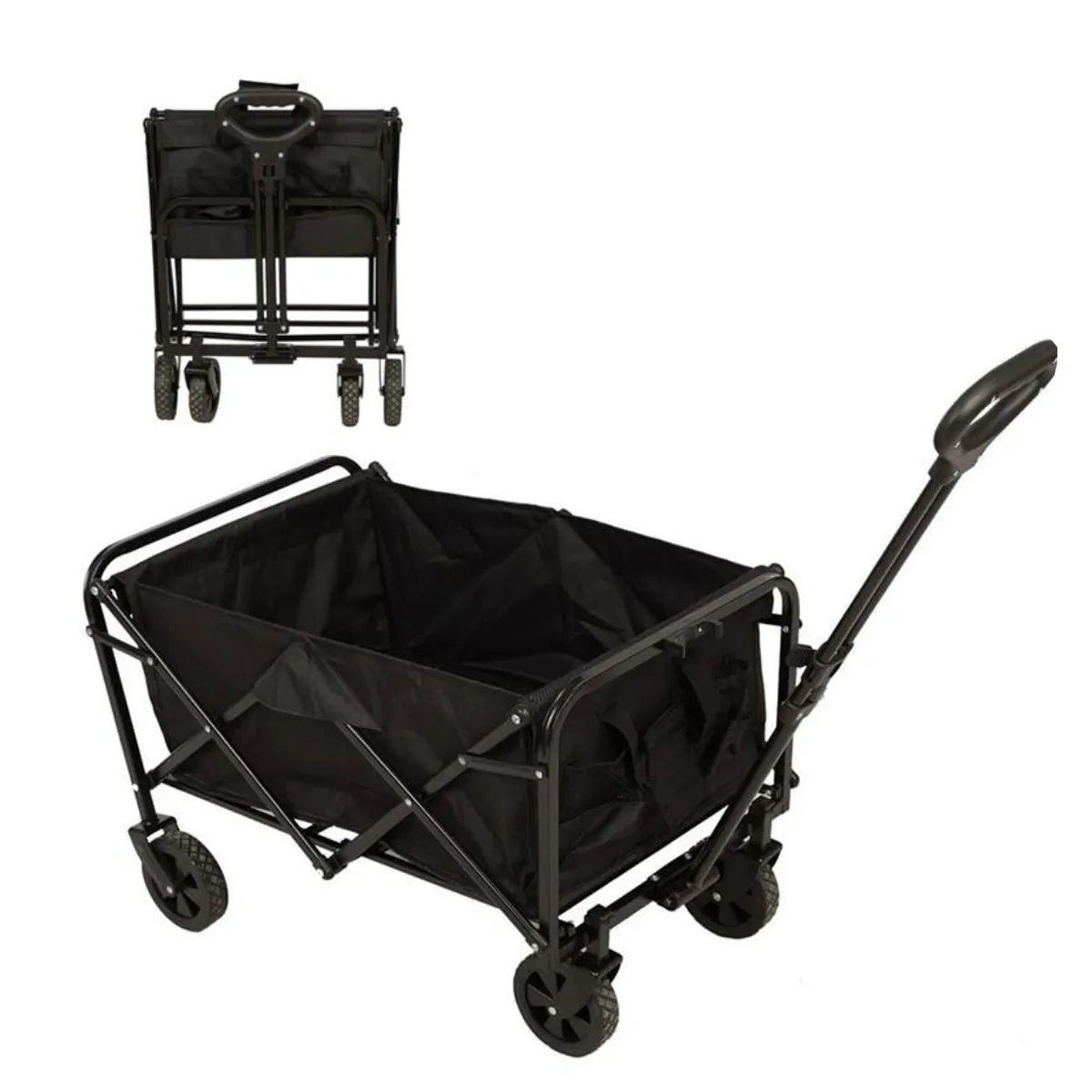 Collapsible Folding Utility Wagon Cart Heavy Duty 5