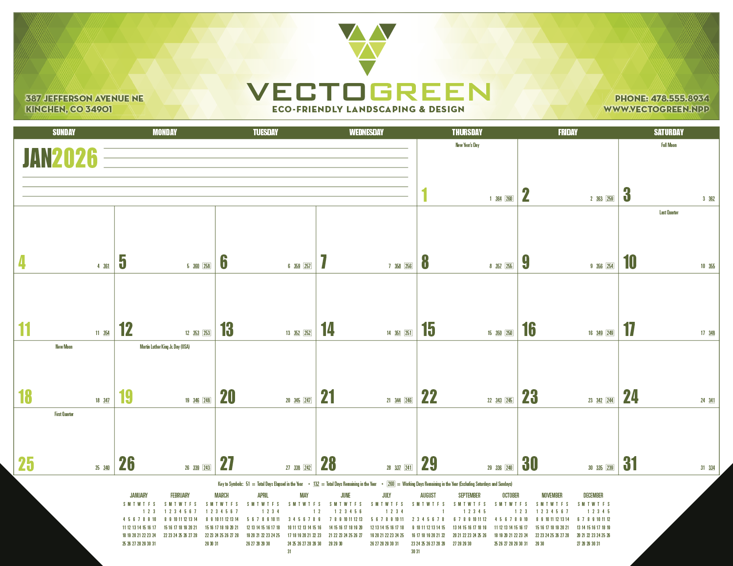 Good Value™ Multi-Color Desk Pad 3