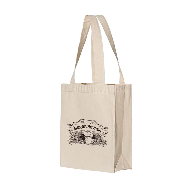 12 Oz. NATURAL 100% HEAVY CANVAS SHOPPING TOTE BAG_R935ENBT 2