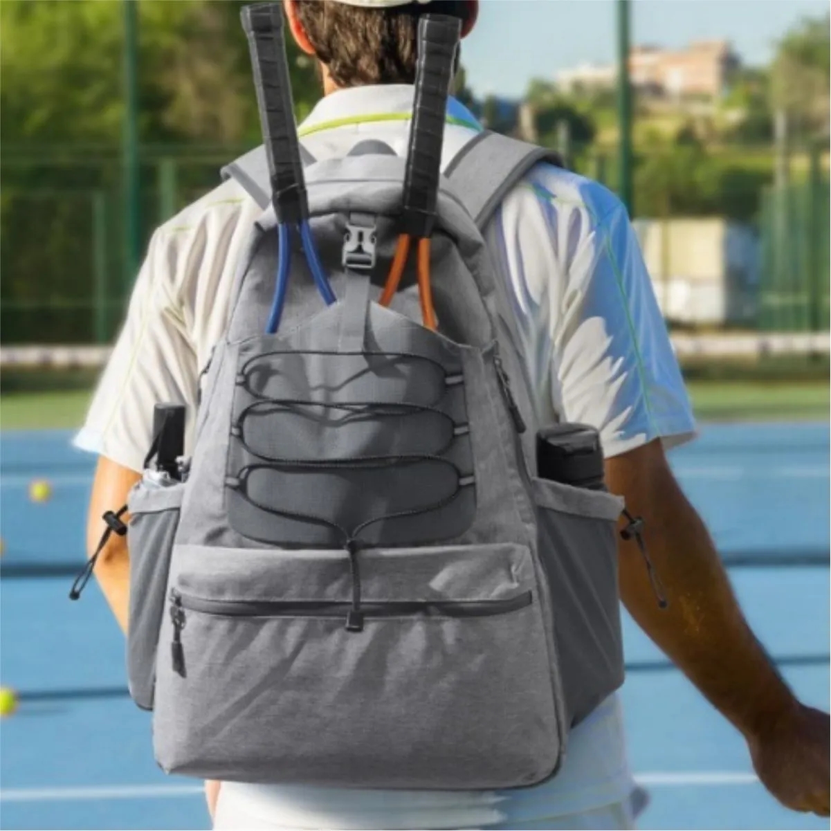 MultiFunctional Tennis & Sports Backpack W/ Shoe Compartment 2