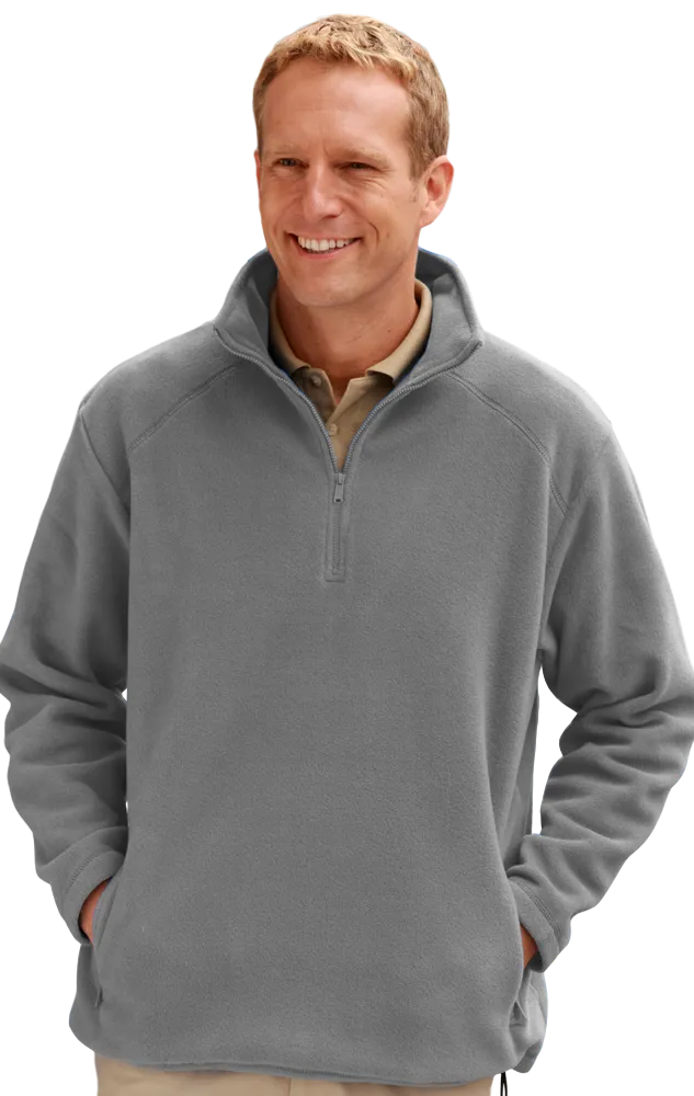 Adult Micro Fleece Zip Pullover 55