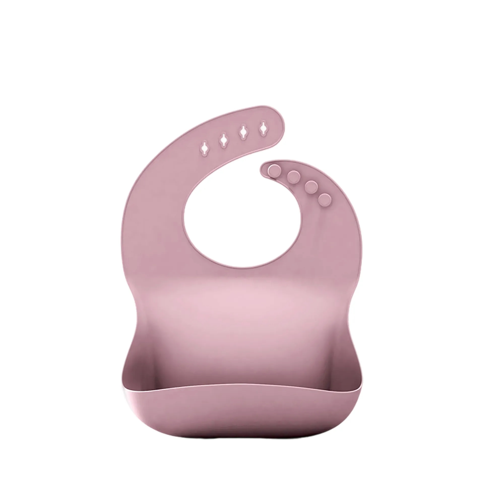 Silicone Baby Bib with Adjustable Strap 6