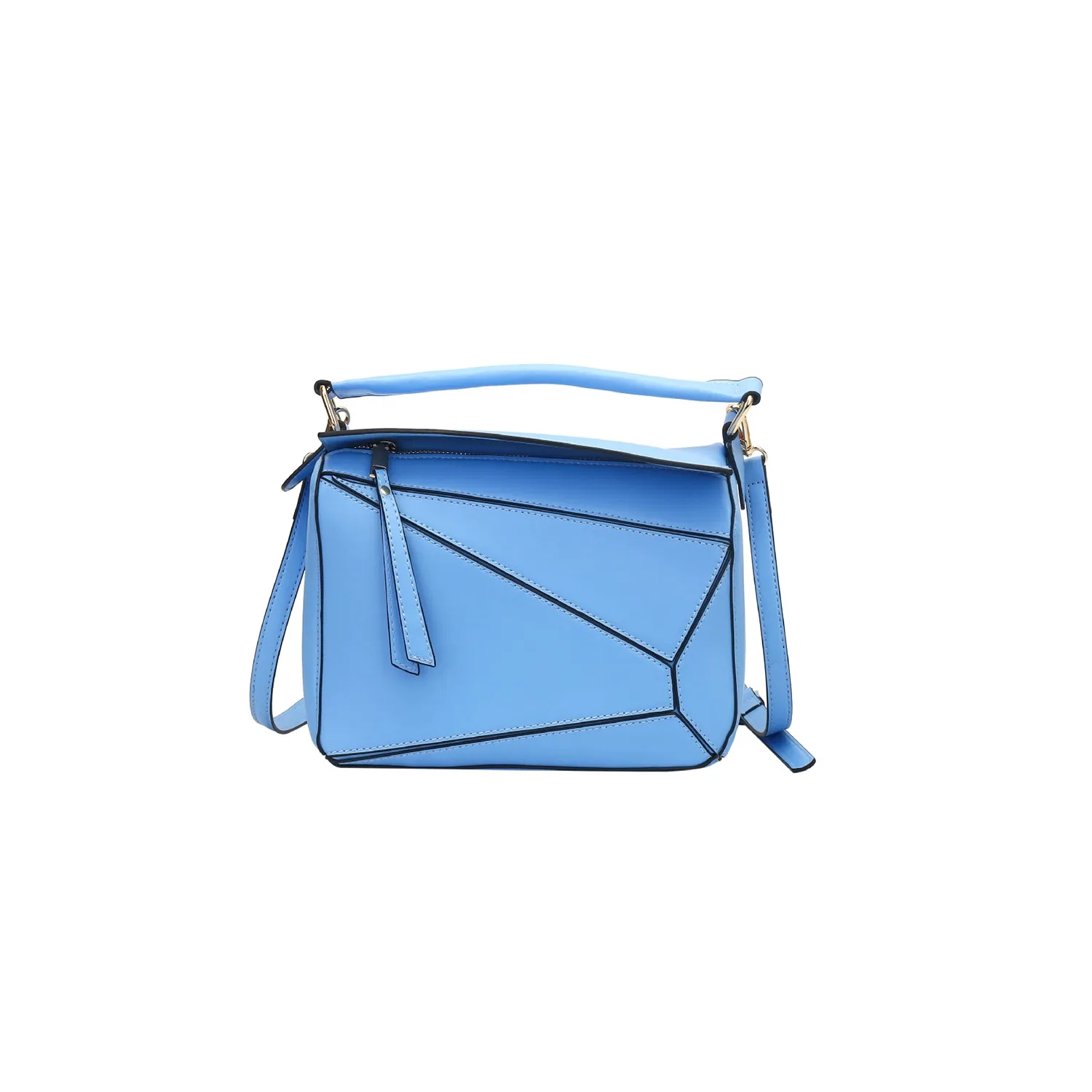 One Shoulder Geometric Portable Cross-Body Bag For Women 3