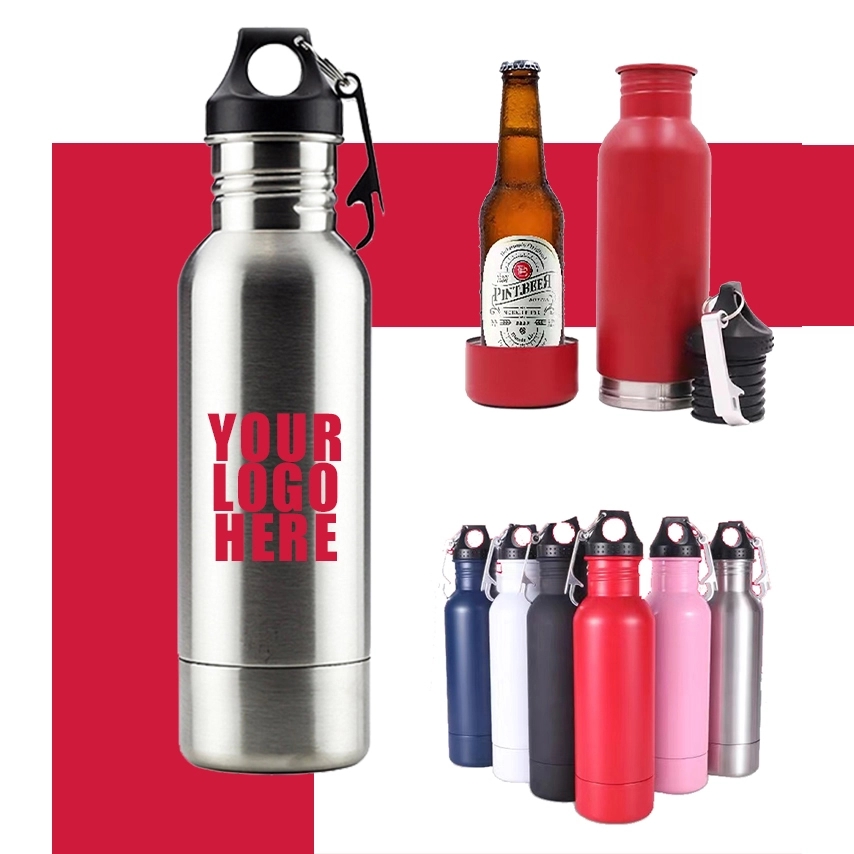 12 oz Stainless Steel Beer Bottle Insulator with Opener 6