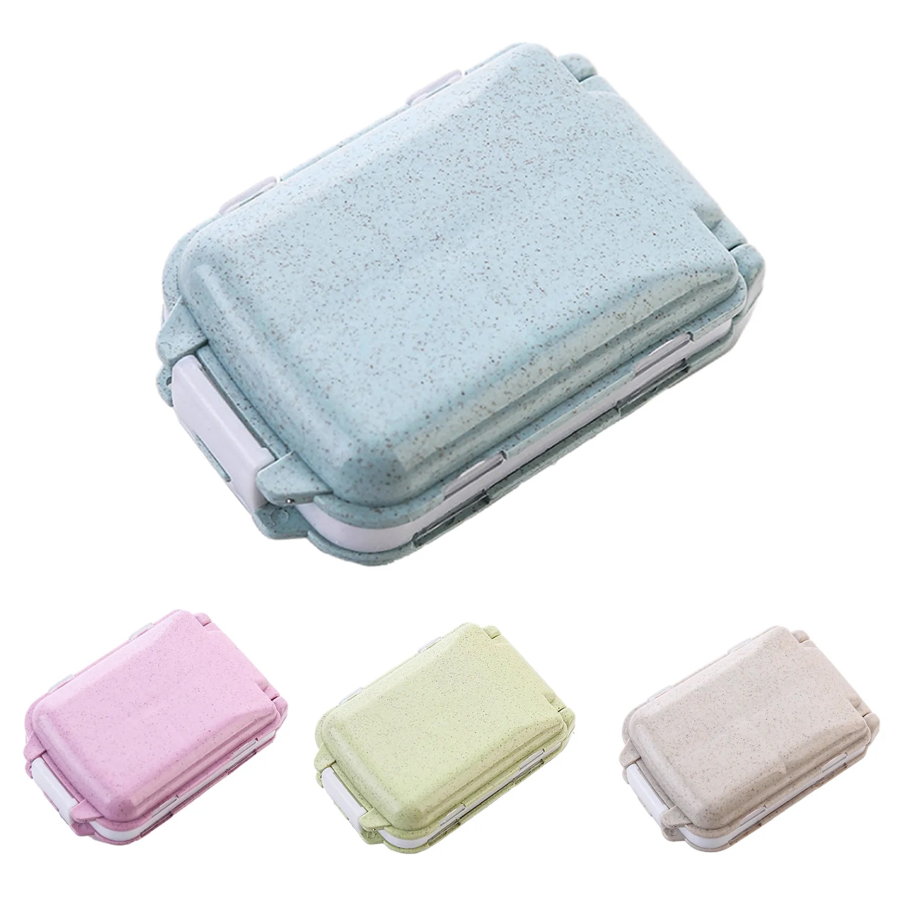 Portable Multi-Compartment Medicine Storage Box 3