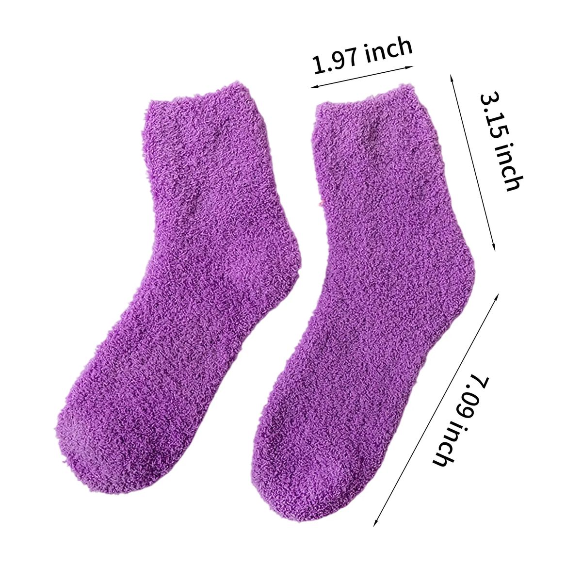 Warm Indoor Socks for Women Size 5 to 10 5