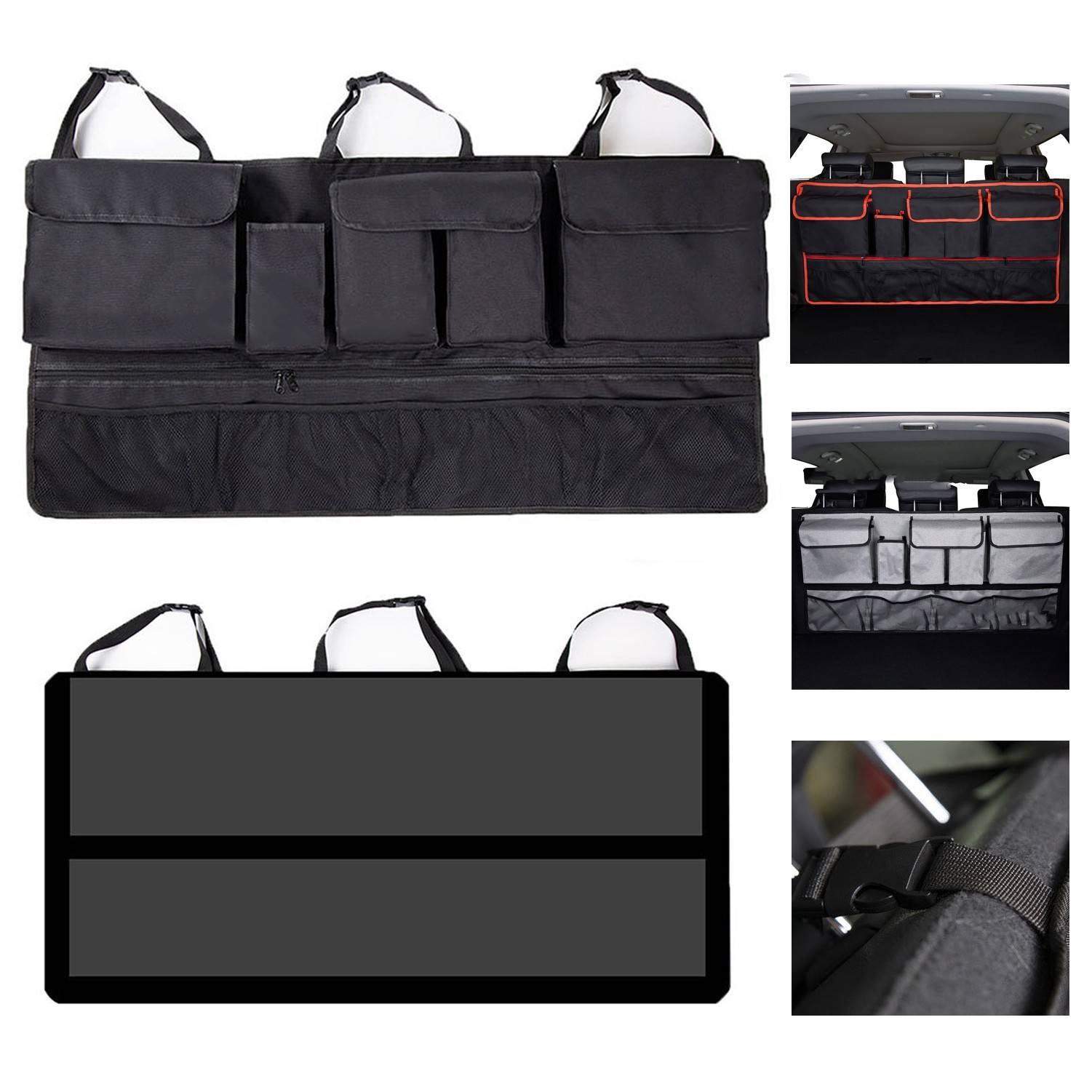 Car Back Seat Multi Pocket Compartment Organizer 2