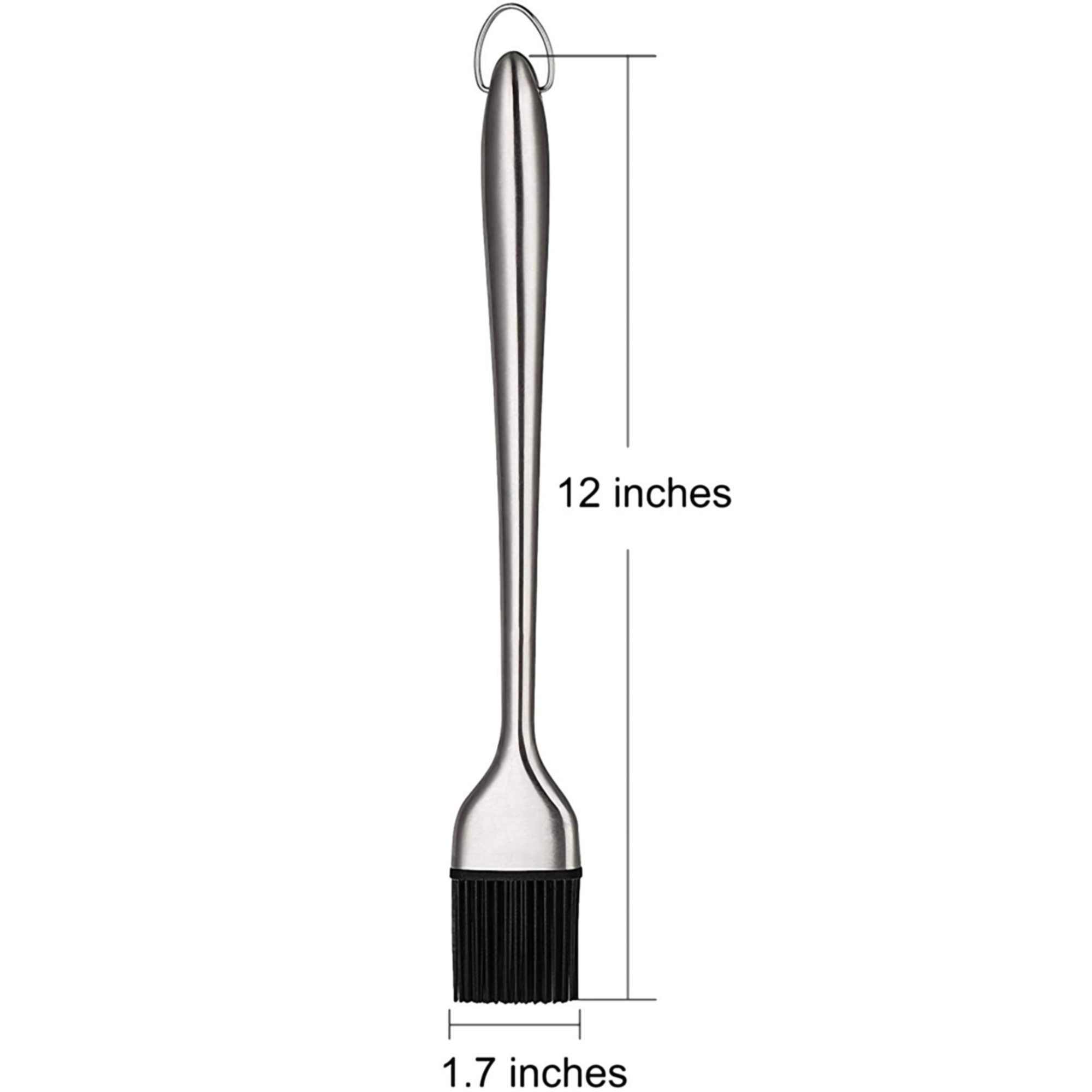 Heat-Resistant Silicone BBQ Basting Brush 3
