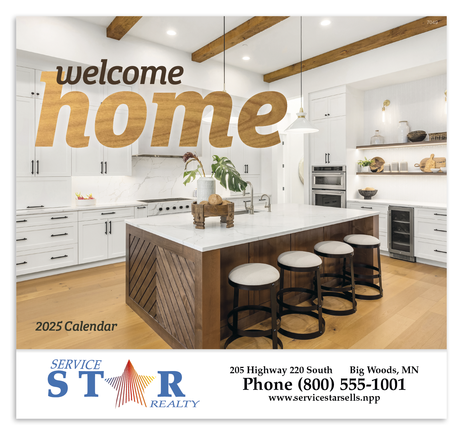 Good Value™ Welcome Home - Stapled Calendar 24