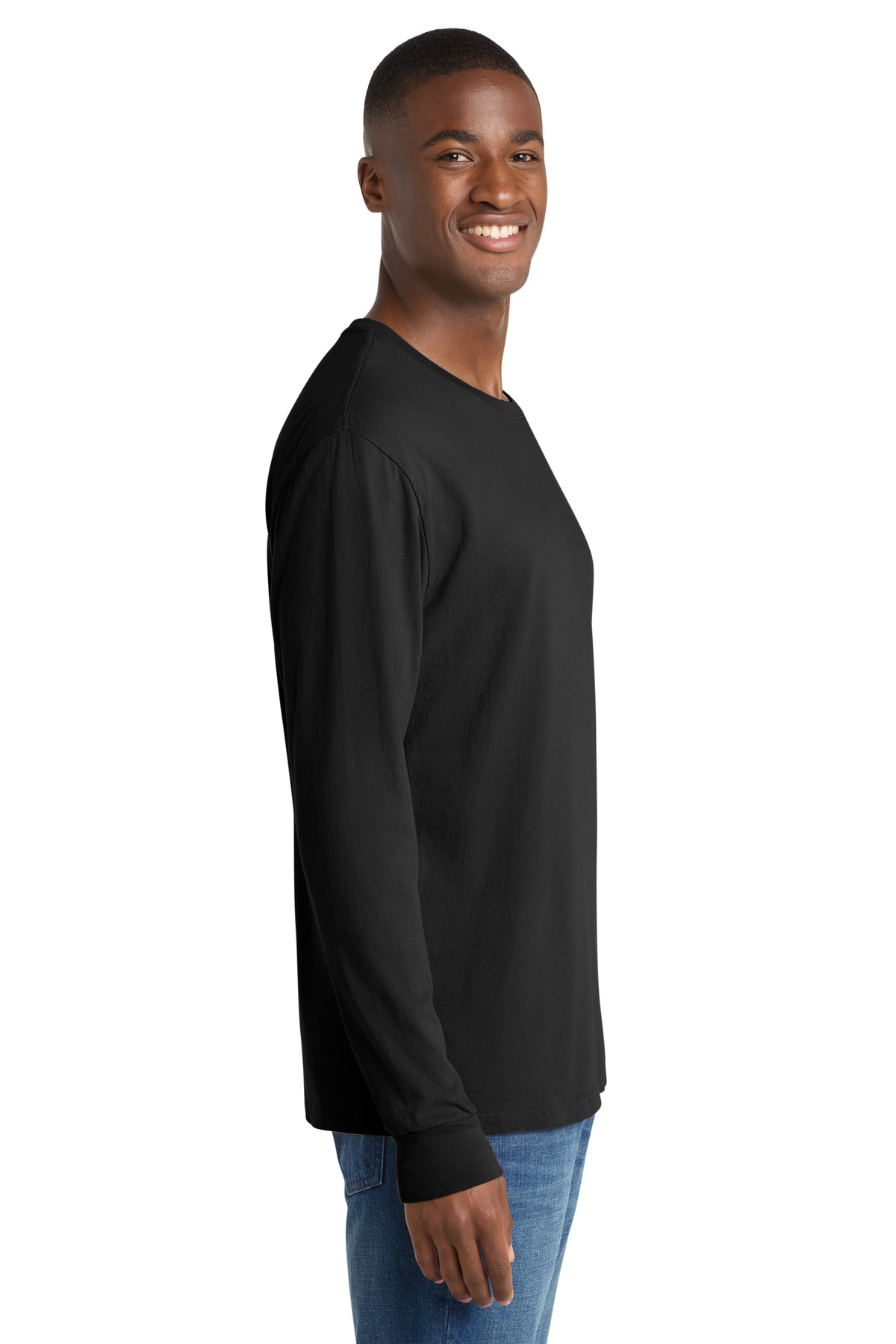 Port & Co Beach Wash Garment-Dyed Long Sleeve Tee PC099LS 86