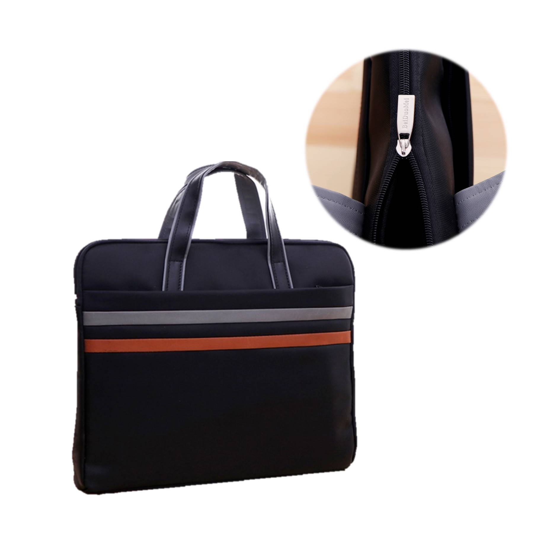 Waterproof Portable Zipper Document Bag 3