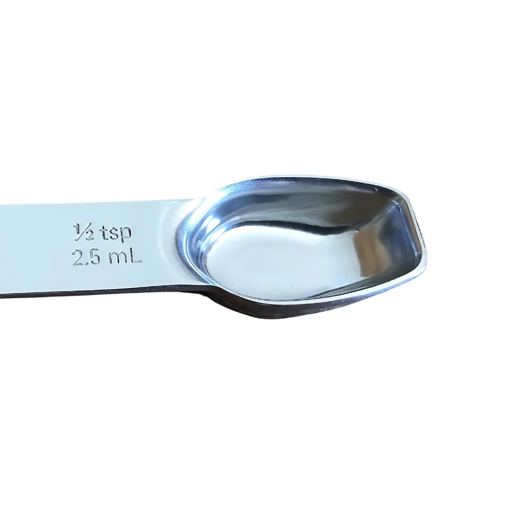 Stainless-Steel Double-Ended Measuring Half Tsp and Tbsp 5