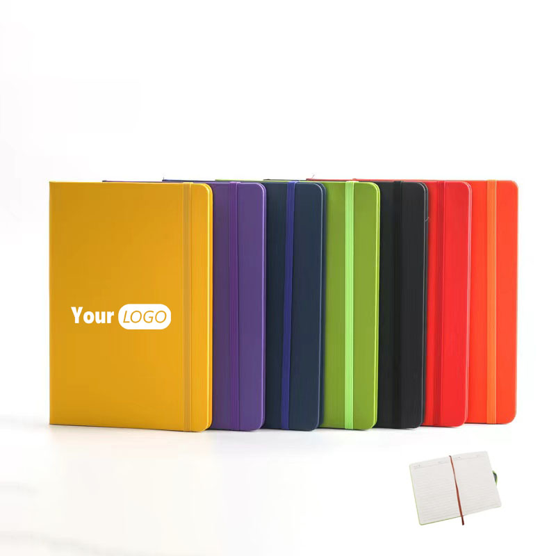 A5 PU Hardcover Notebook with Elastic Closure 2