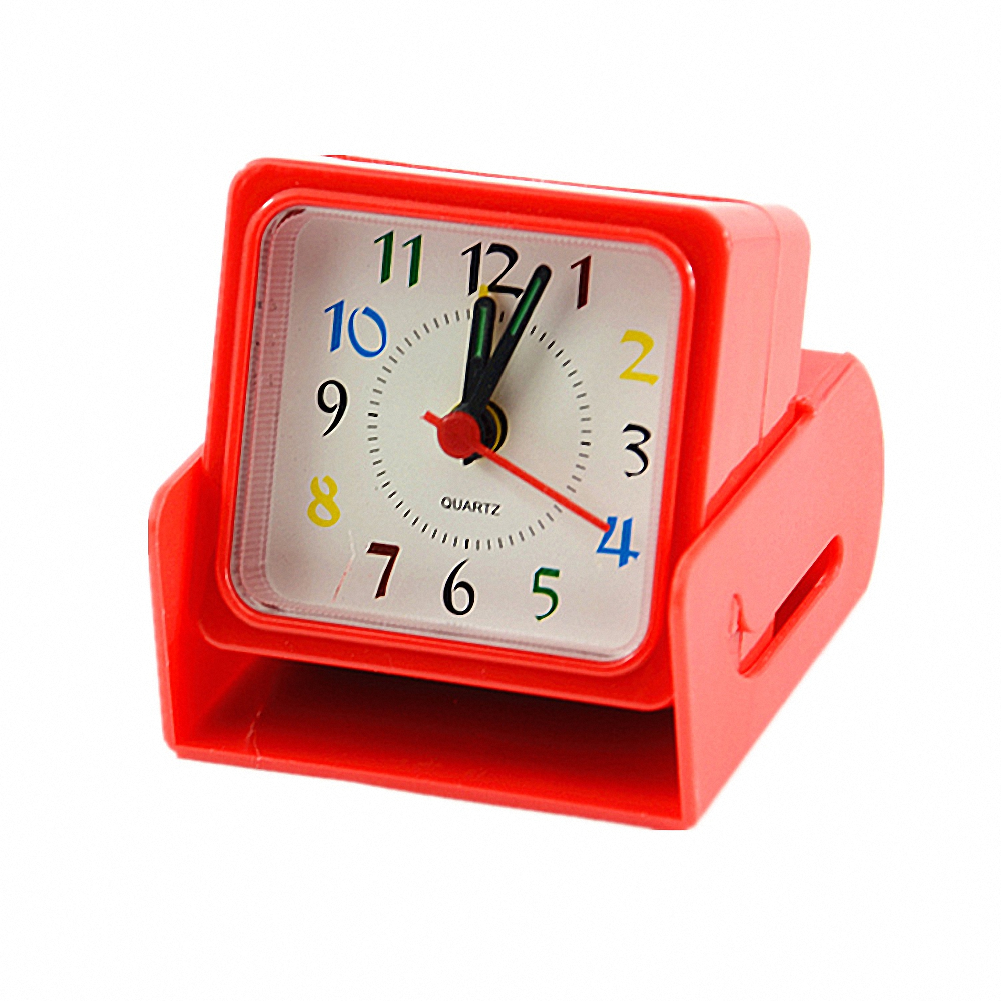 Square Plastic Alarm Clock 2