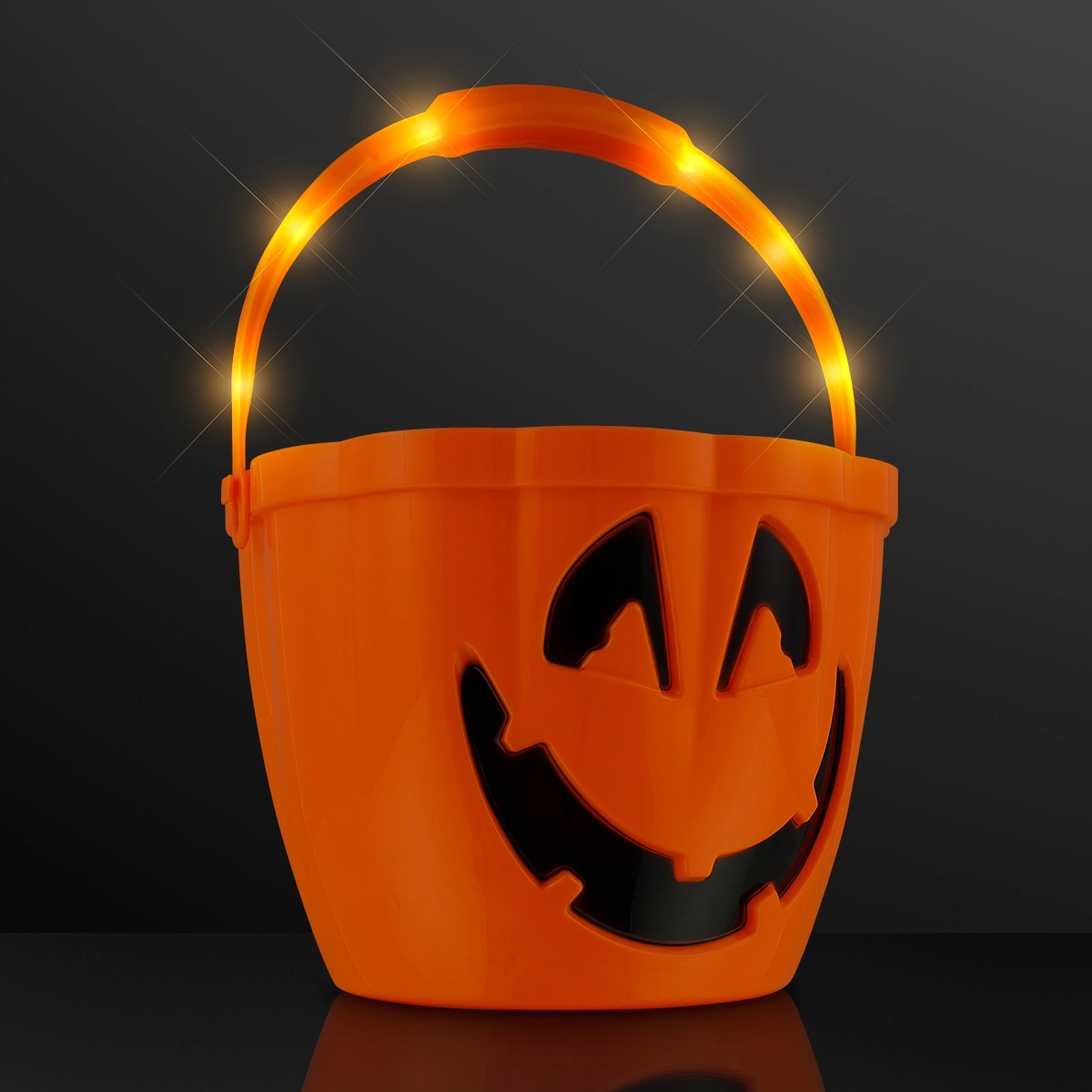 Pumpkin Light Handle Halloween Bucket 3