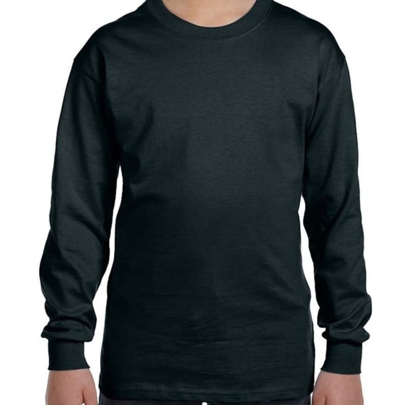 Hanes Youth Authentic-T Long-Sleeve T-Shirt 3
