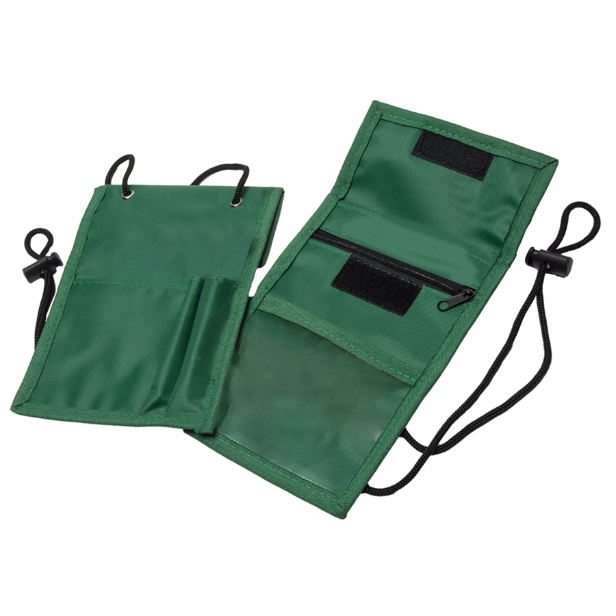 Adjustable Lanyard Neck Wallet - 6.80" x 5.25" 3