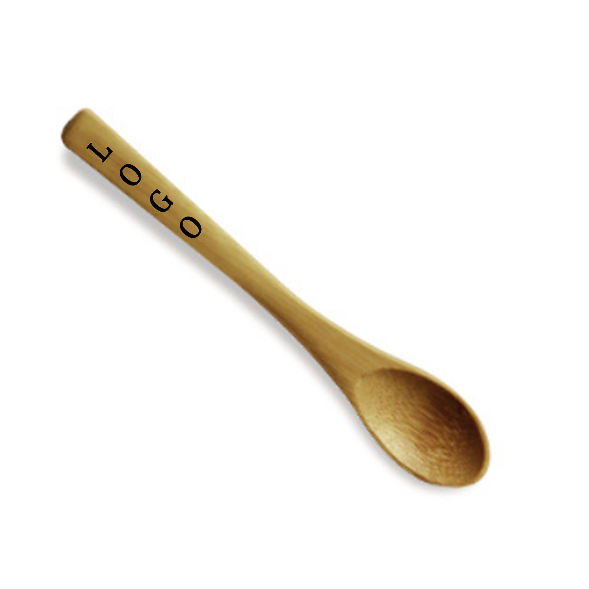 Reusable Solid Bamboo Teaspoons 2