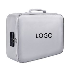 Waterproof 3-Layer Document Storage Bag With Password Lock 1