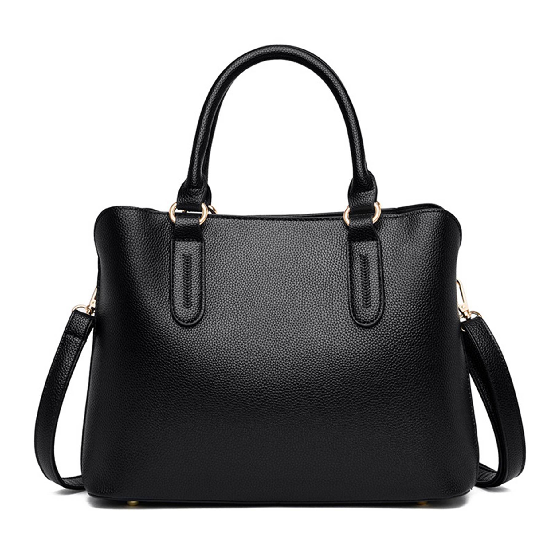PU Satchel Bag And Simple Shoulder Handbag For Women 2