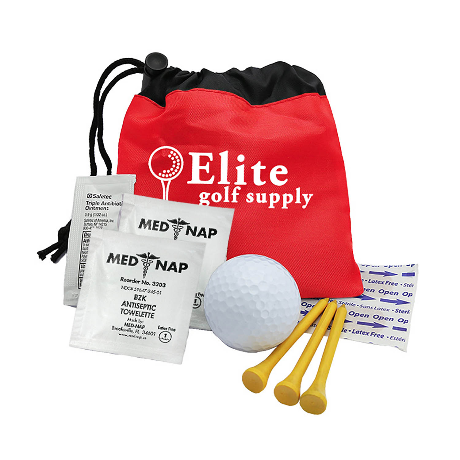 The Play-Through Golf Kit with Cinch Tote 5