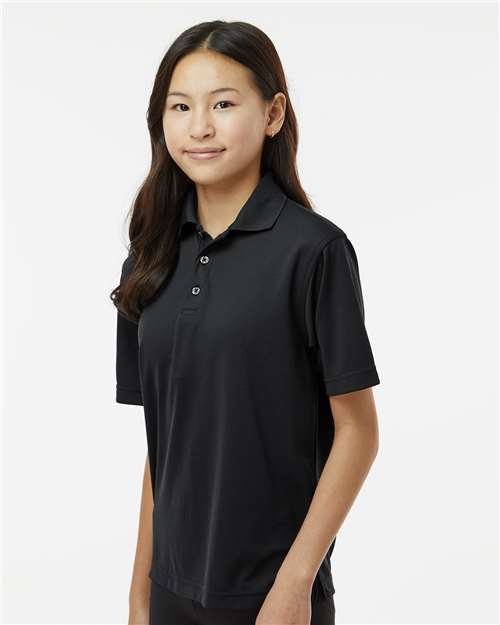Youth Saratoga Performance Mini Mesh Polo - 108Y 81