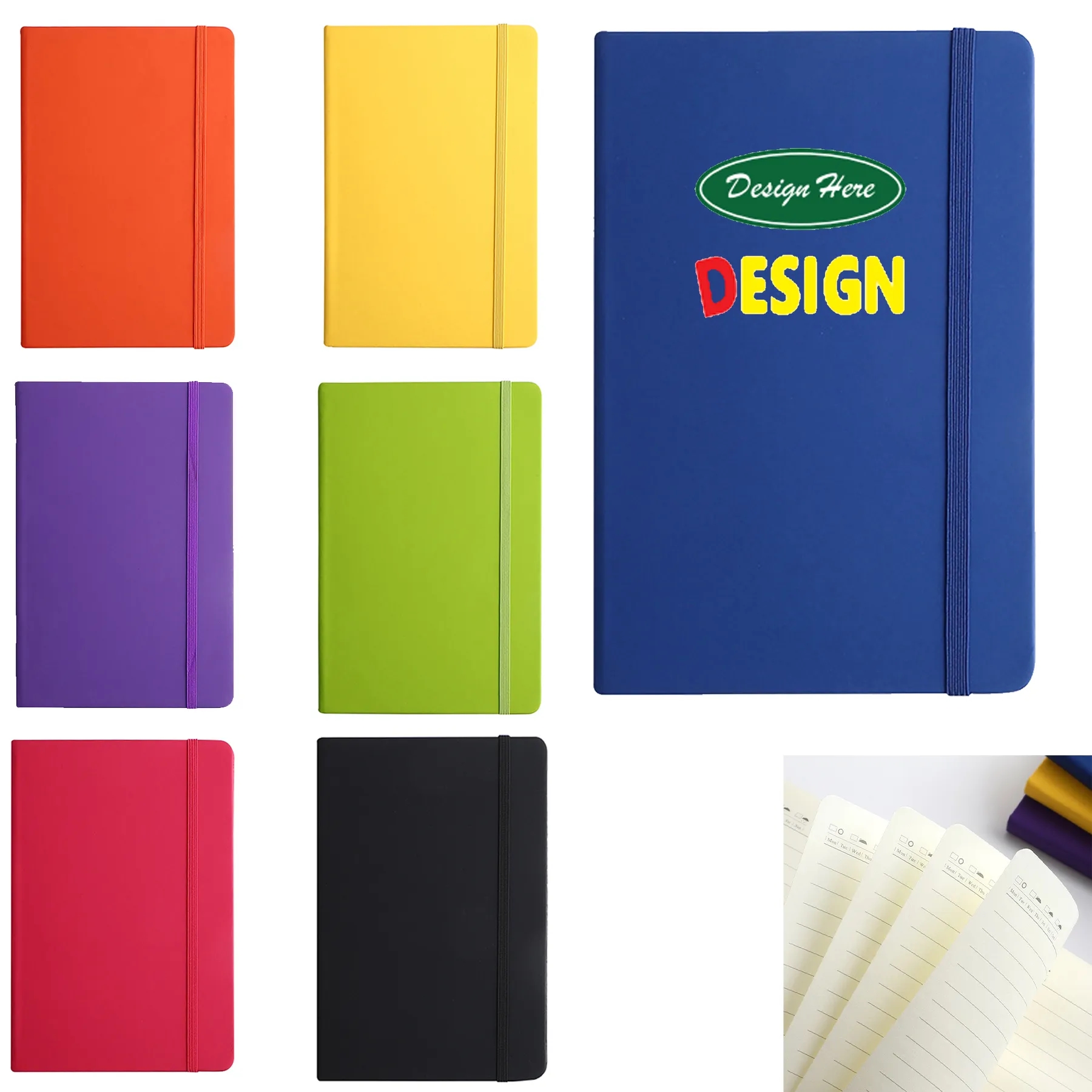 A5 Hardcover Notebook Journal 122 Pages 2