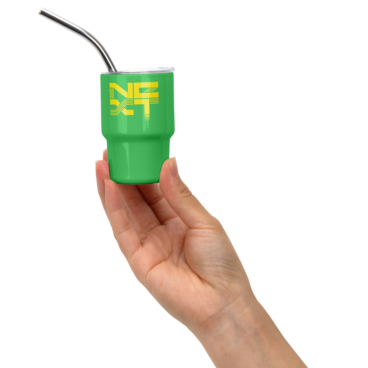 Mini Belmont 3 oz Double-Wall Stainless Steel Tumbler with Straw 40