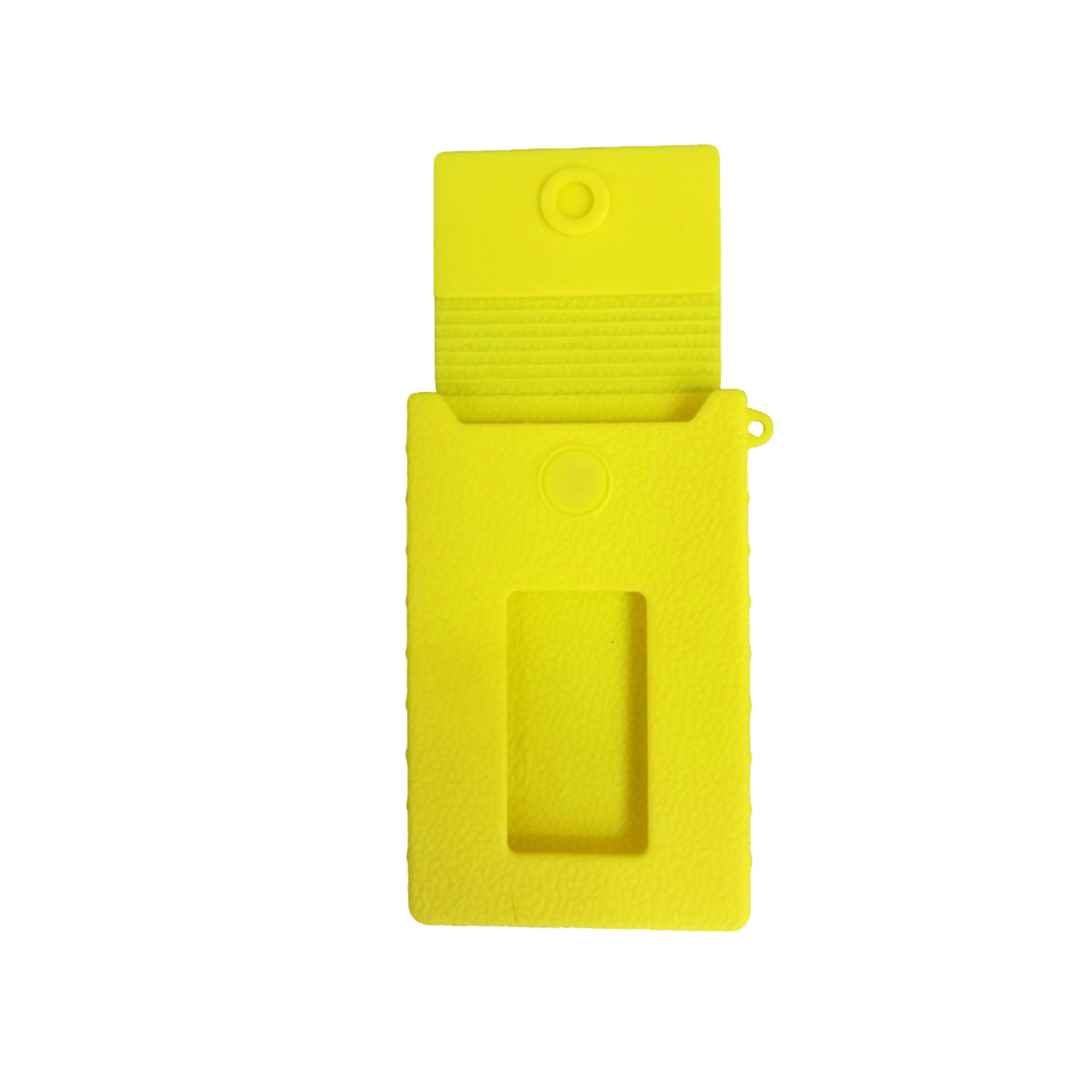 Silicone Business Card Wallet With Magnetic Flap 14