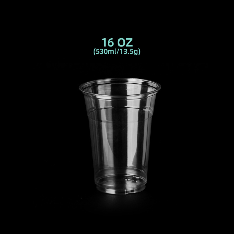 16 Oz. Clear Soft Plastic Cups 1