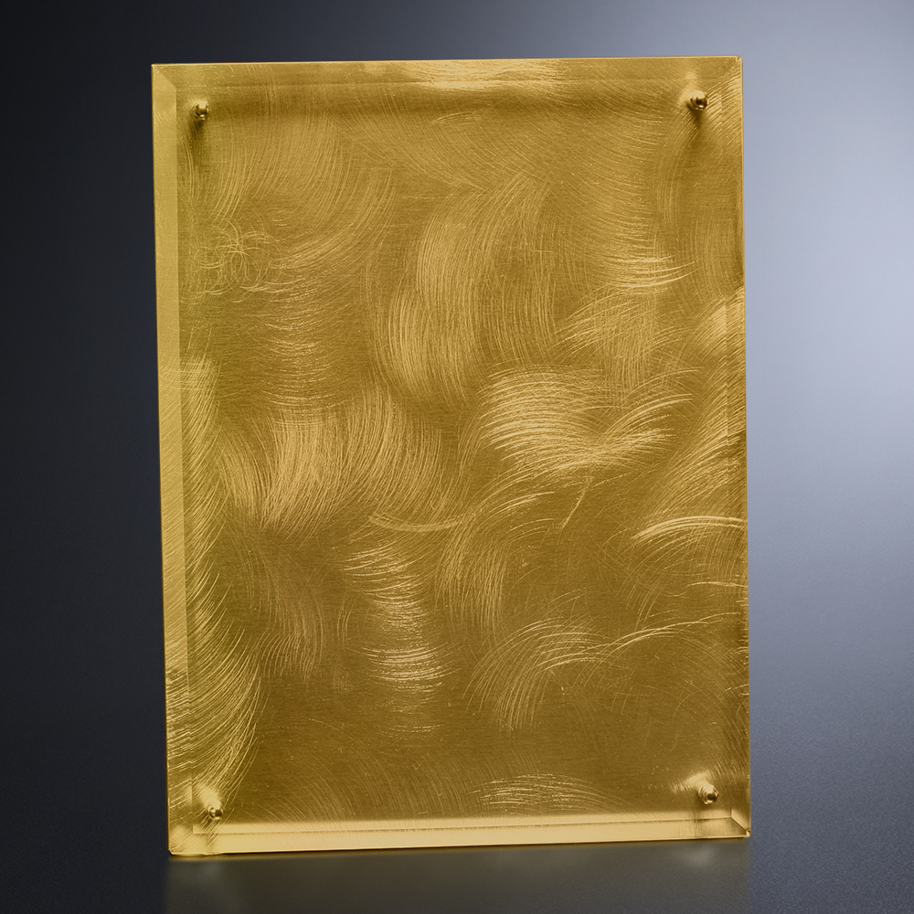 Gold Alloy Plaque 7