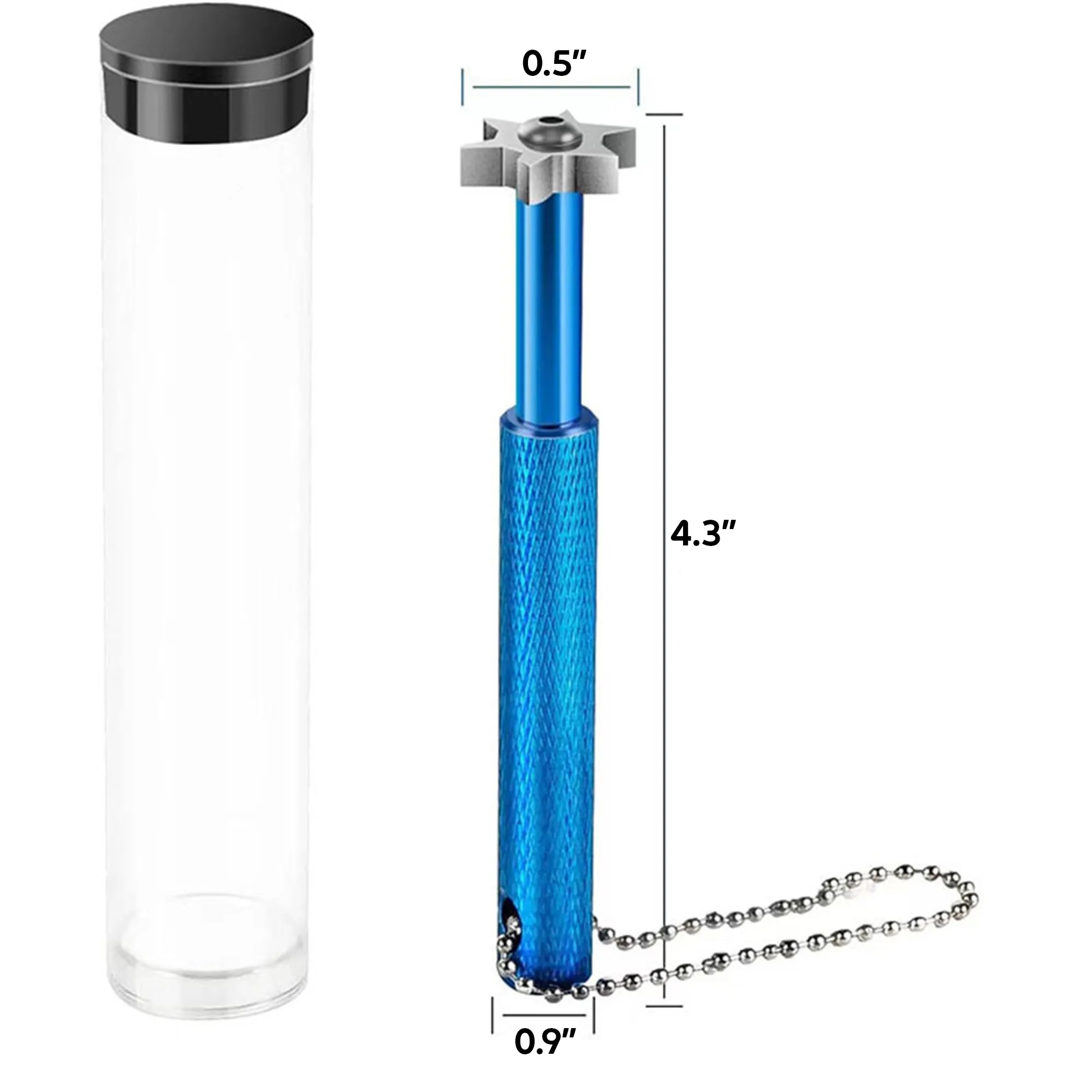 Hexagonal Golf Club Groove Sharpener 14
