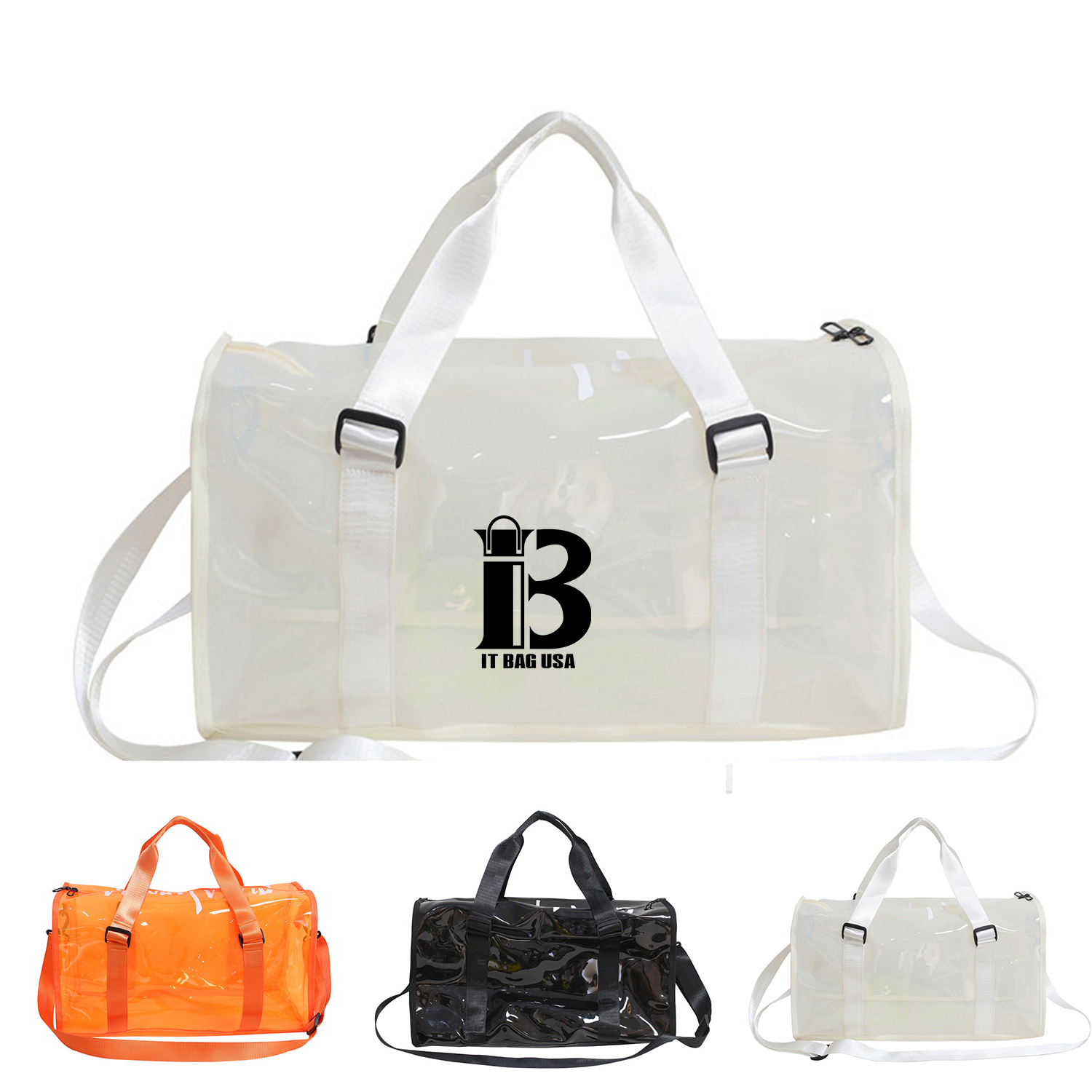 Clear Pvc Tote Bag 1