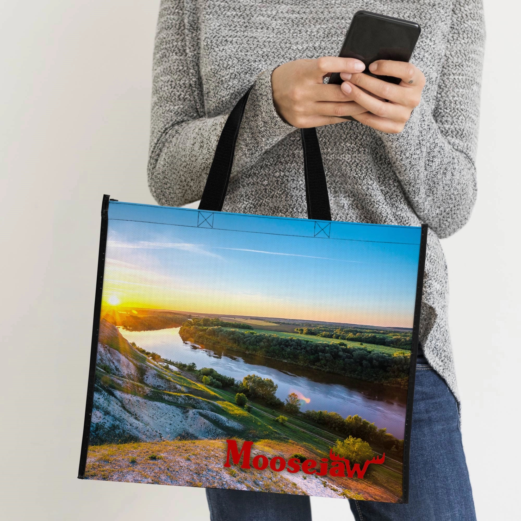 18" x 15" Laminated Full-Color Tote Bag 2