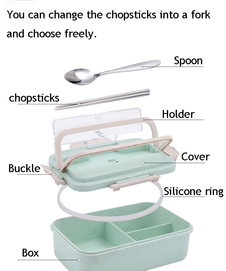Microwave Safe Lunch Box 4