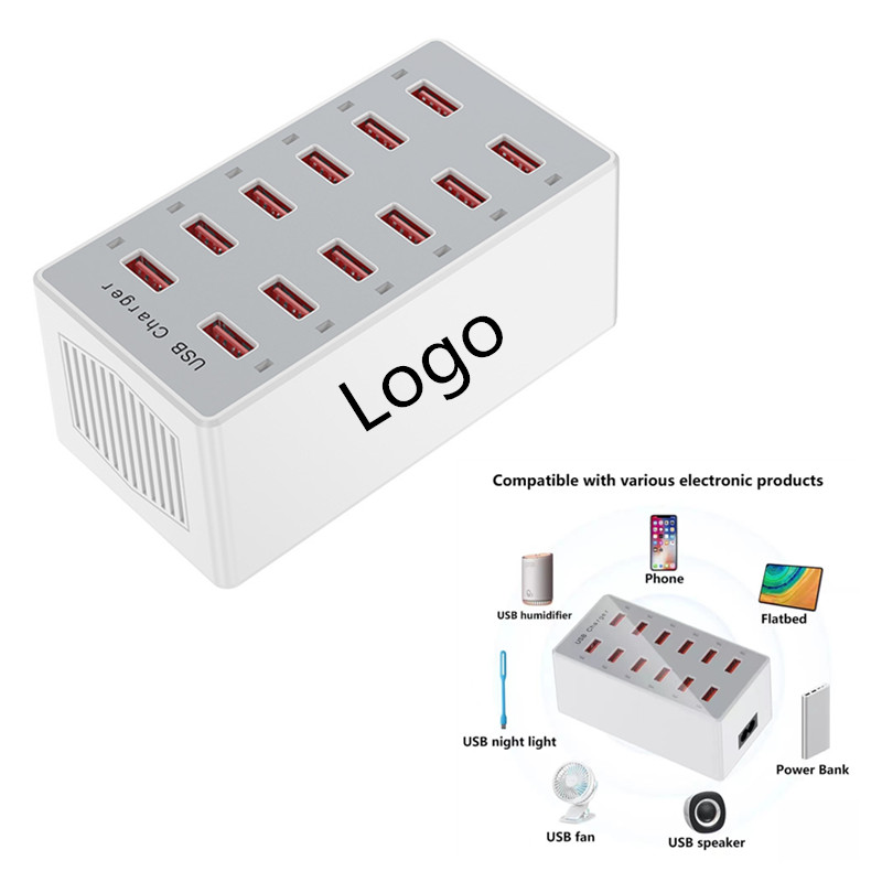 12 Port Usb Fast Charging Station 2