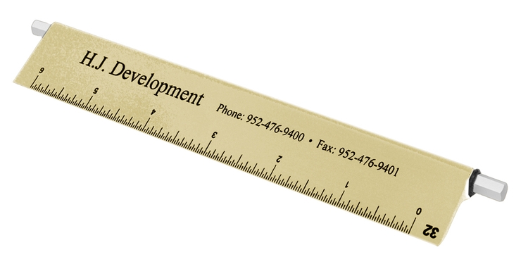 6" Select-A-Scale (TM) Architect Drafting Ruler 4