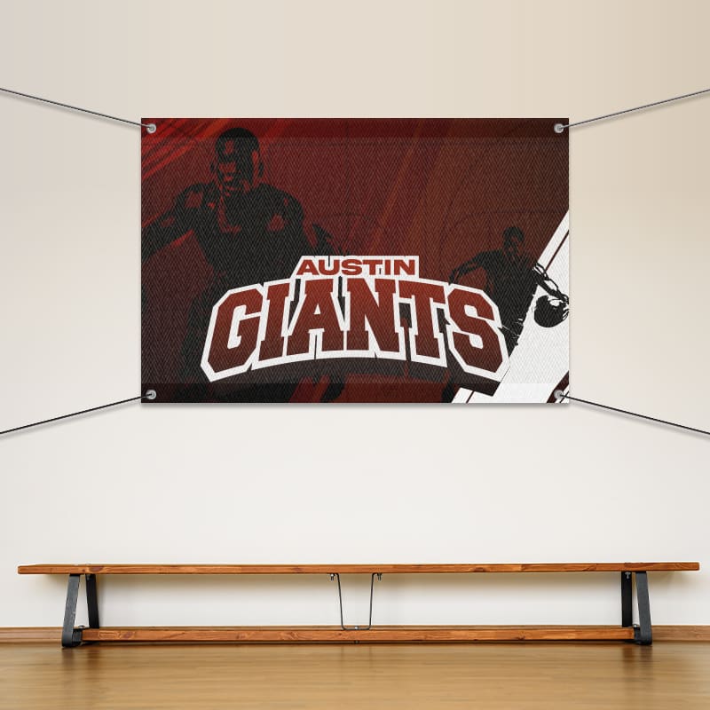 Custom 4' X 6' Mesh Banners 10