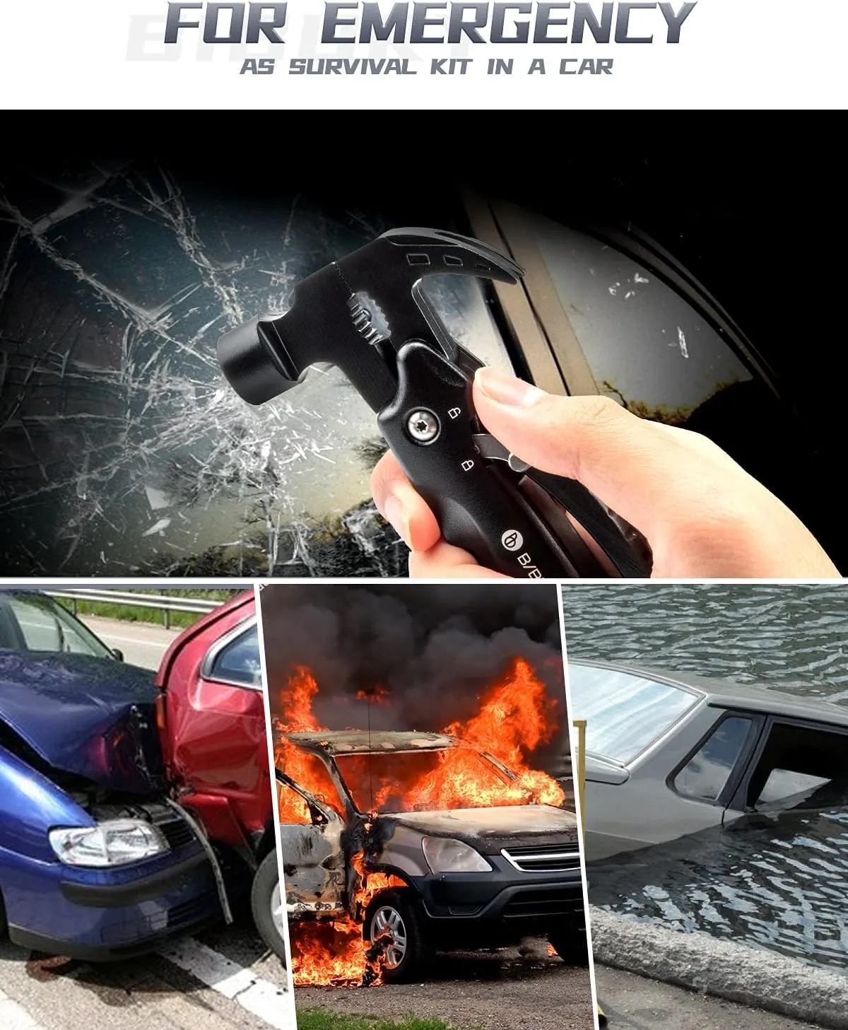 Multi-functional claw hammer 2