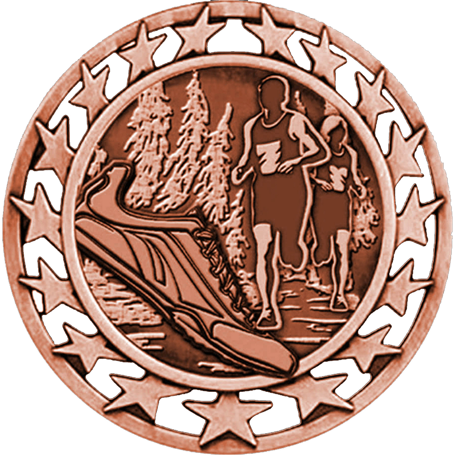 Stock Star Sports Medals: Cross Country 2