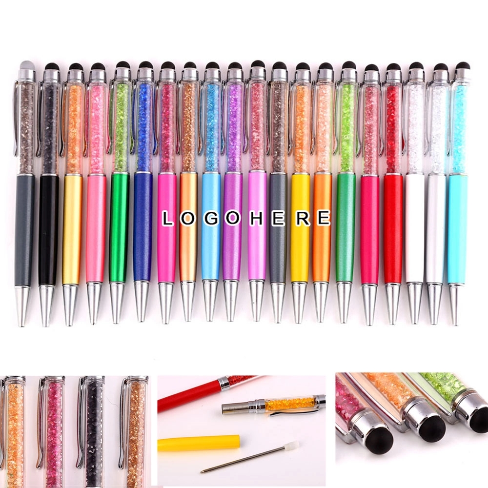 2-in-1 Slim Crystal Diamond Stylus Pen 2