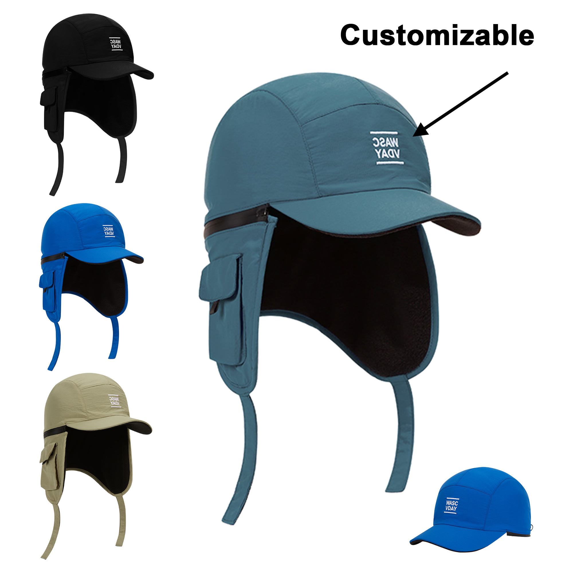 Interchangeable Winter Riding Hat 2