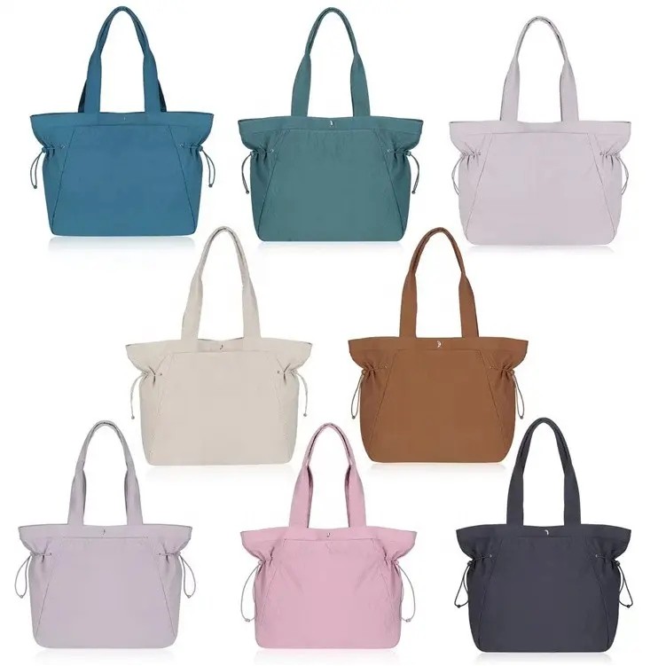 18L Side Cinch Shopper Gym Tote Bag 5
