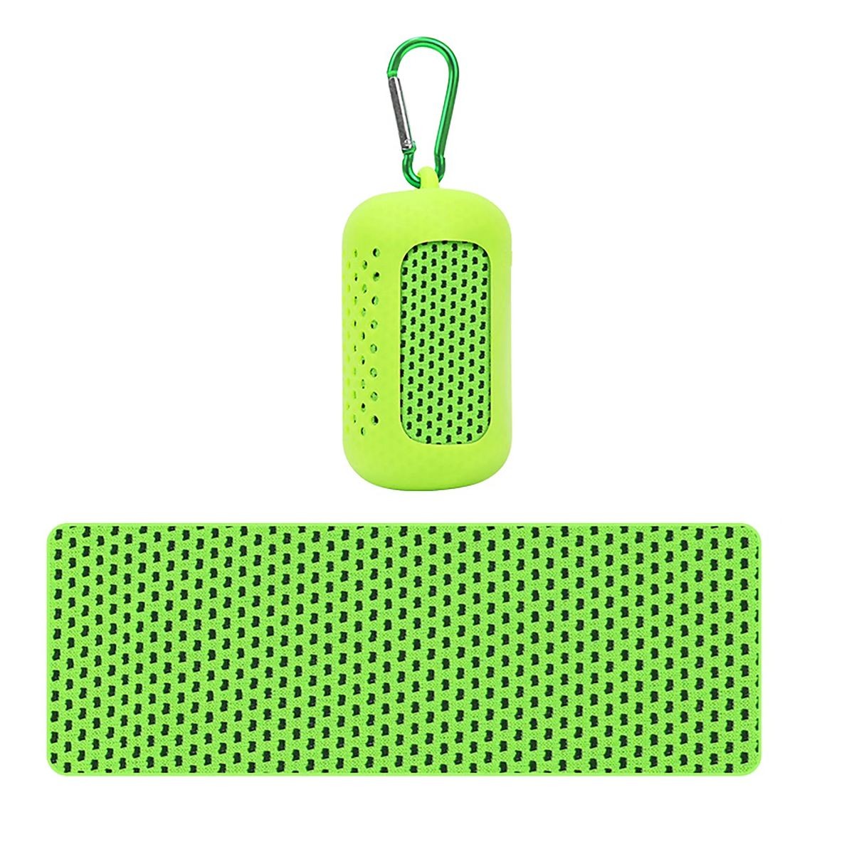 Polyester Workout Towel with Portable Silicone Pouch 11