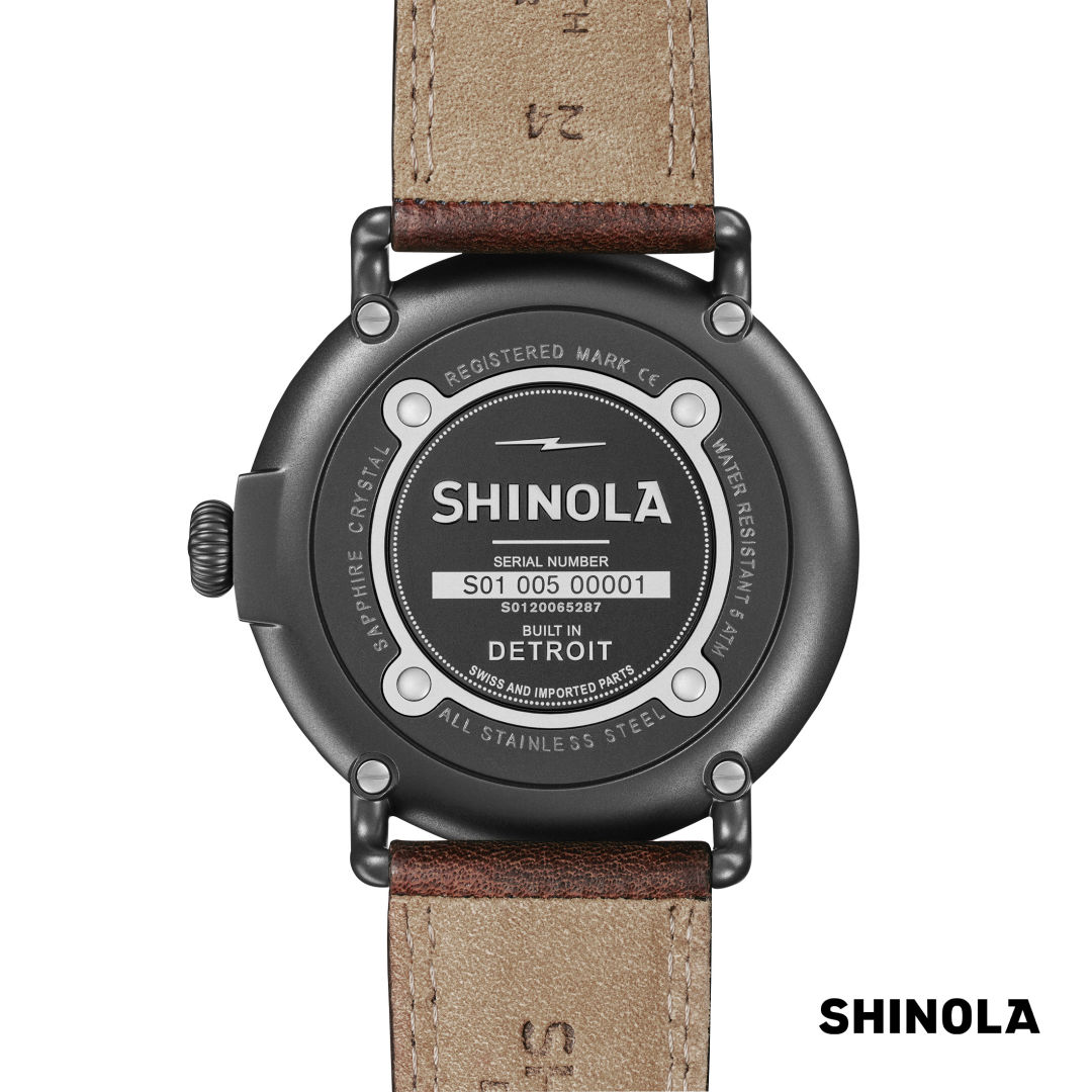 Shinola® Runwell Watch - Midnight Blue/Cattail 17